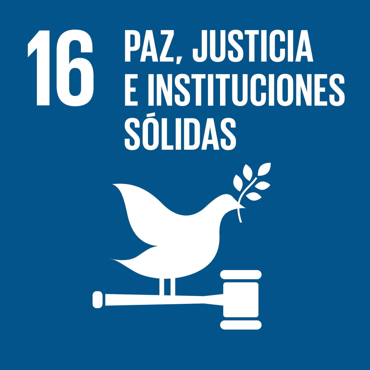 Objectiu 16 Pau, justícia i institucions sòlides