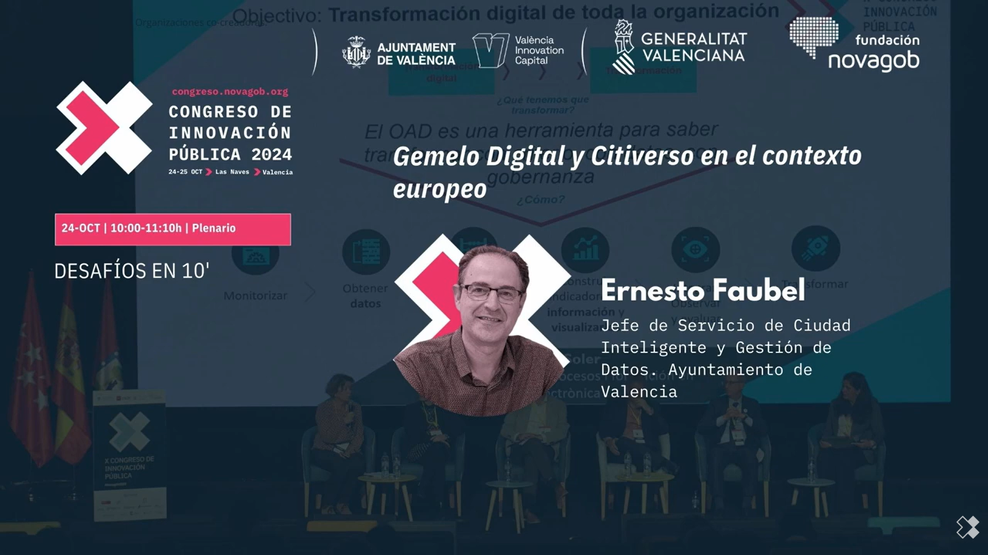 NovaGob2024 | Gemelo Digital y Citiverso en el contexto europeo