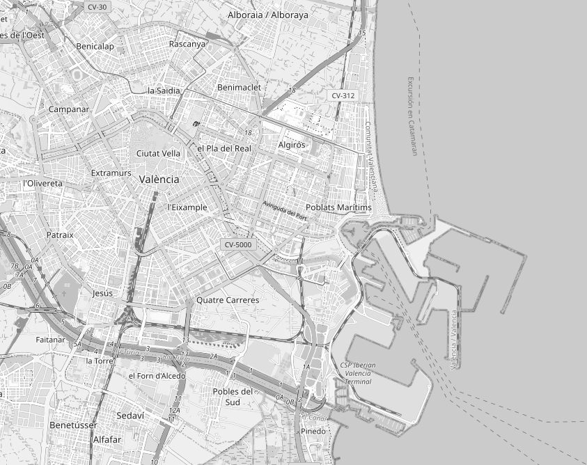 Mapa Las Naves