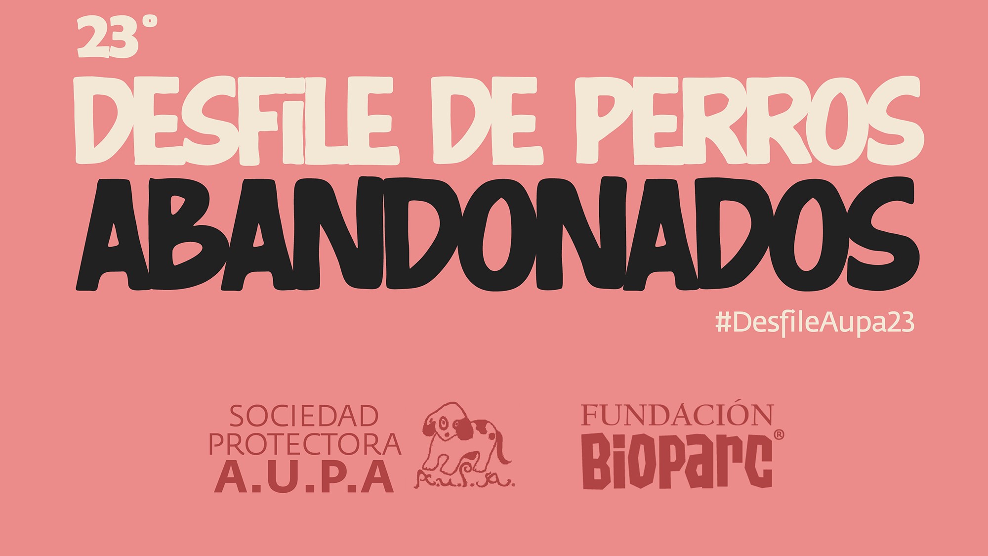 cartell 23 desfilada gossos abandonats