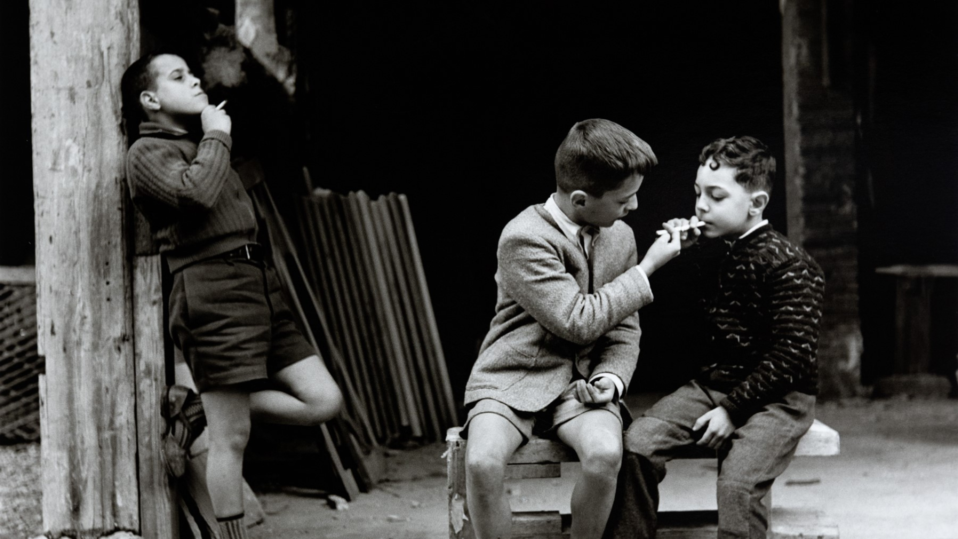 fotografía xiquets valència anys 50