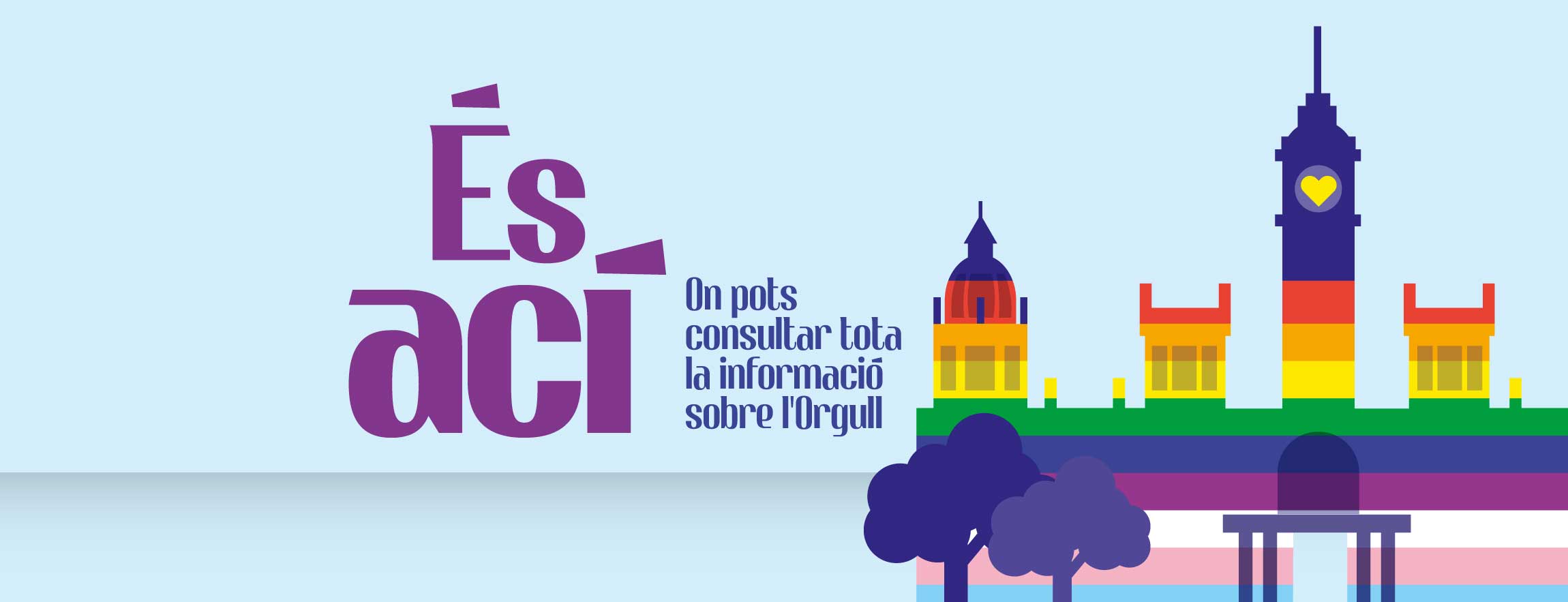 És ací on pots consultar tota la informació sobre l'orgull