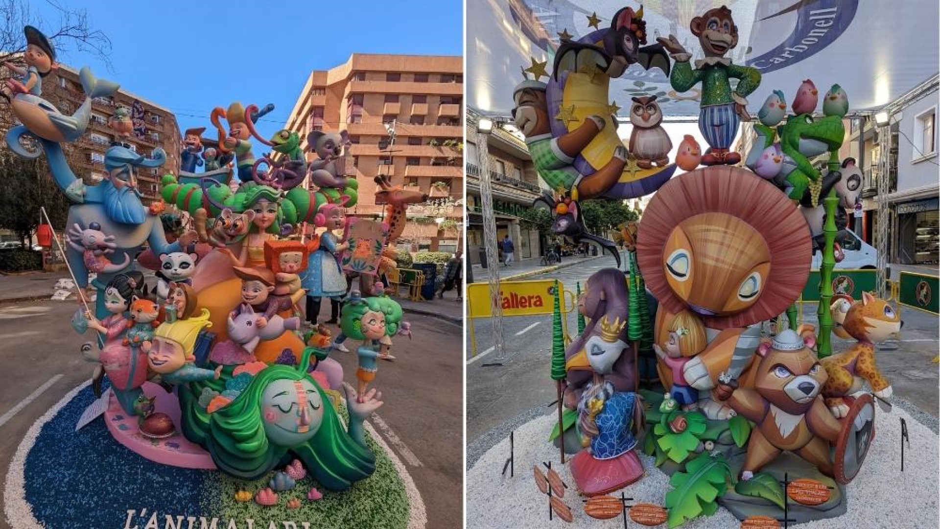 Falla premios Sant Antoni Abat