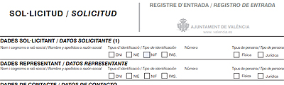 Impreso municipal