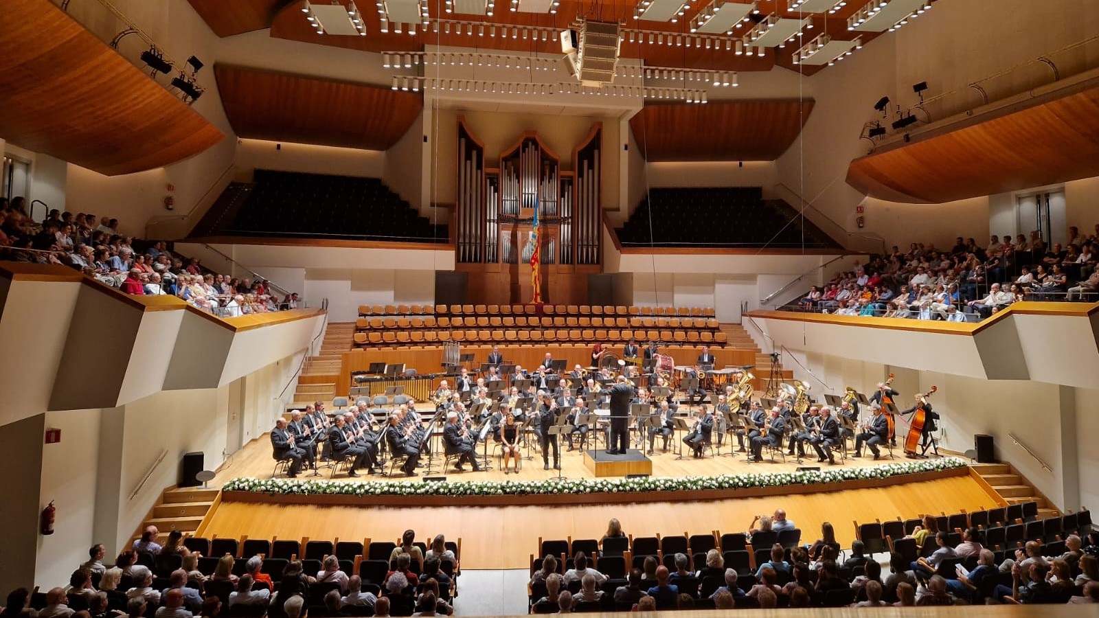 foto de un concierto de la banda