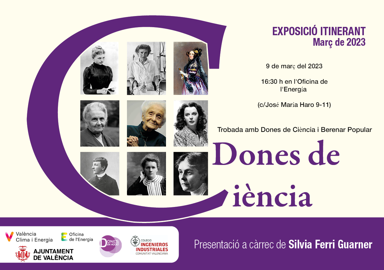 Cartel Dones de Ciencia
