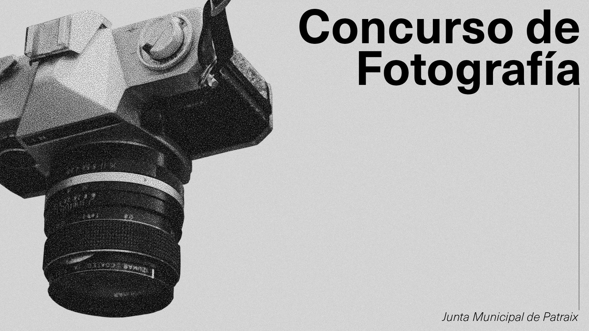 Concurso de fotografía “Foto arquitectura tradicional”. Junta Municipal de Patraix