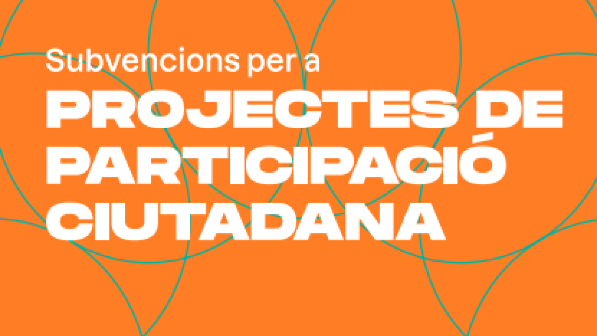 Subvencions dirigides a entitats ciutadanes per a projectes de participació ciutadana 2023