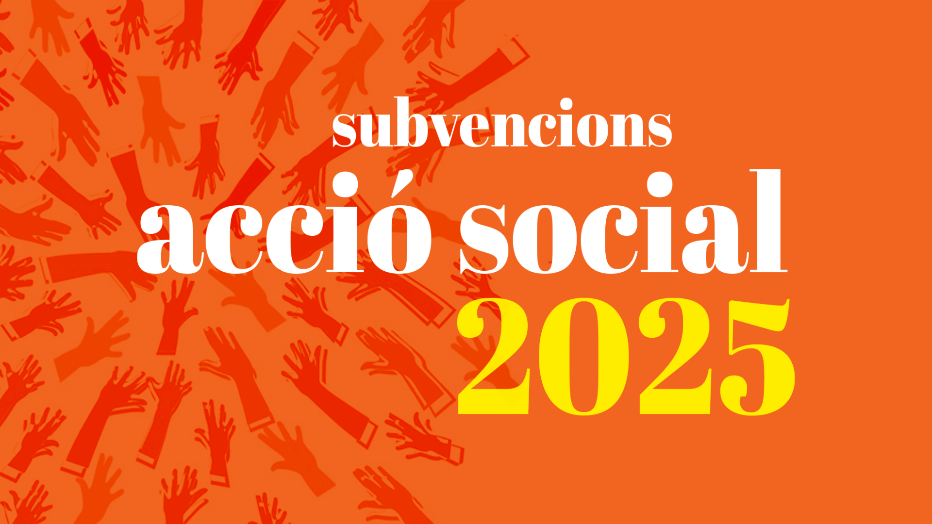 Subvencions acció social 2025