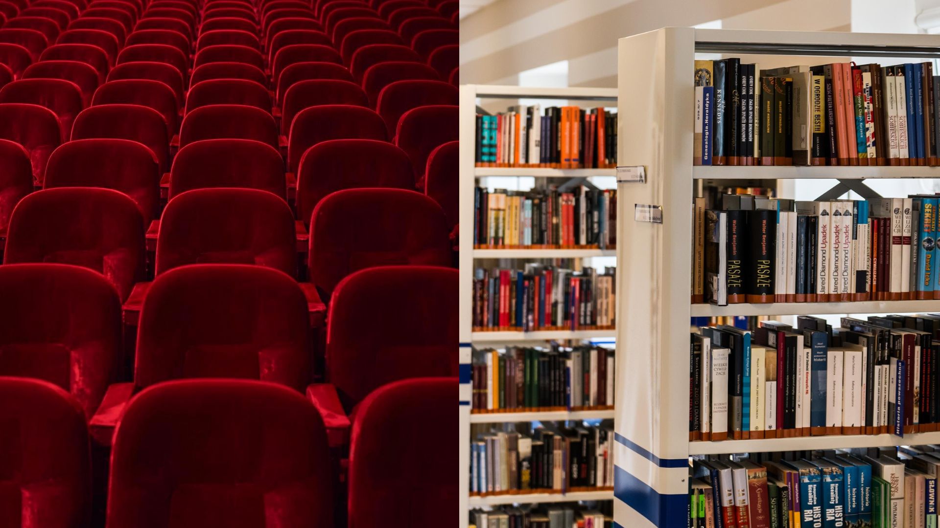 Teatro y biblioteca
