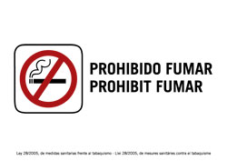 Prohibit fumar