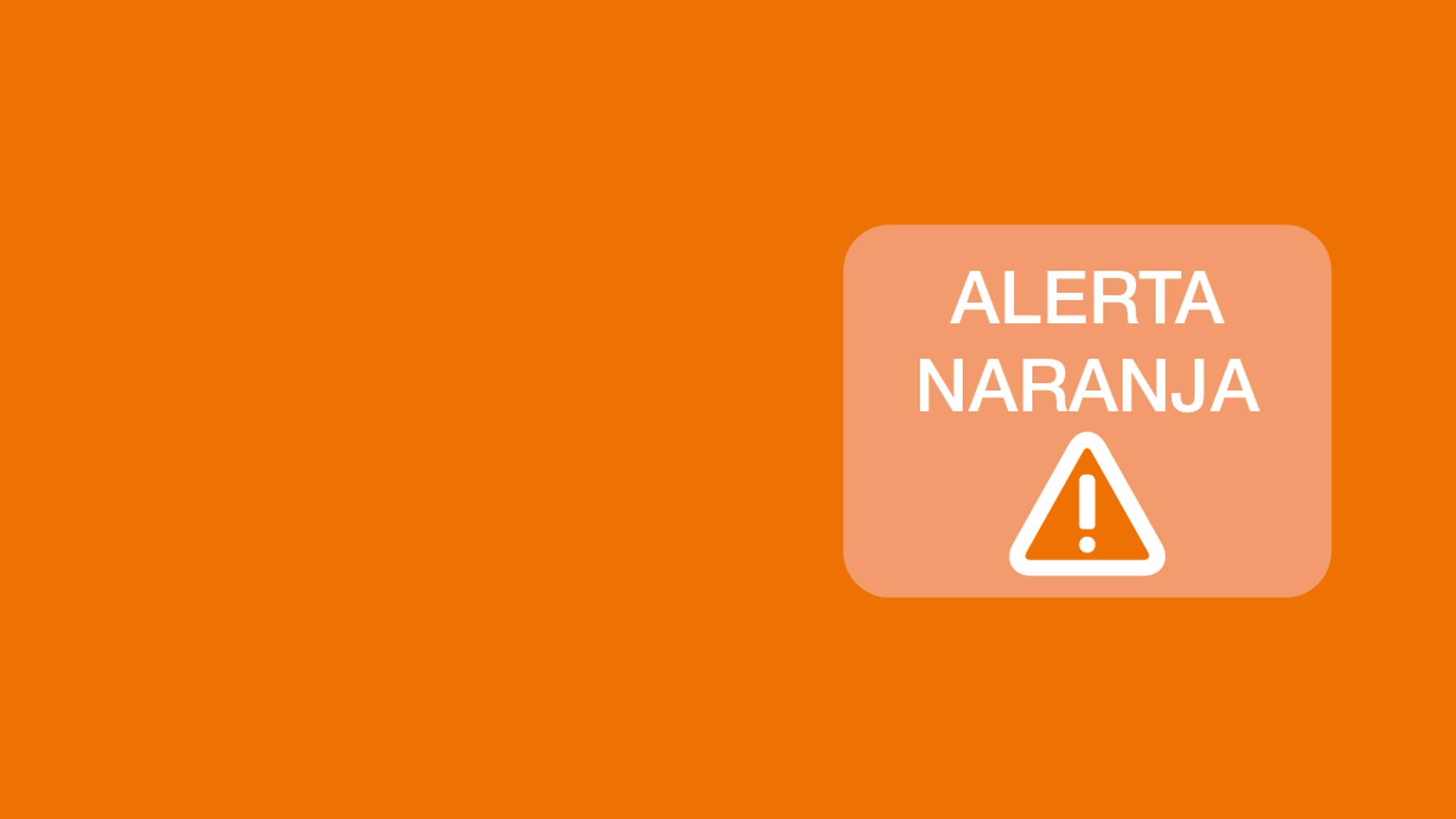 Alerta naranja
