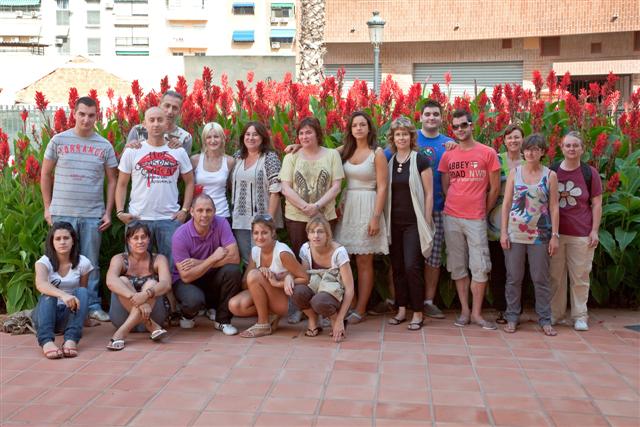 Fin de Curso 2010-2011. Escuela Valenciana de Arte Floral. Alumnado y profesorado Fin de Curso 2010-2011. Escuela Valenciana de Arte Floral. Alumnado y profesorado