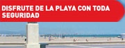 Disfruta de la playa con seguridad