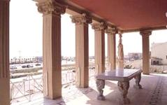 Vista de la terrassa de la Casa Museu Blasco Ibáñez