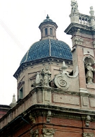 Detalle de la Iglesia Santo Tomás y San Felipe Neri