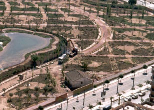 Alquería del Foraster Vista aérea de la Alquería del Foraster
