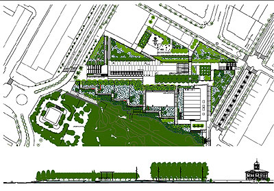 Plano Plano de la ampliación del Jardín de Ayora