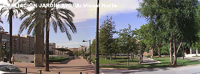 Vista norte Vista norte de la ampliación