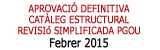 Catàleg Estructural Febrer 2015