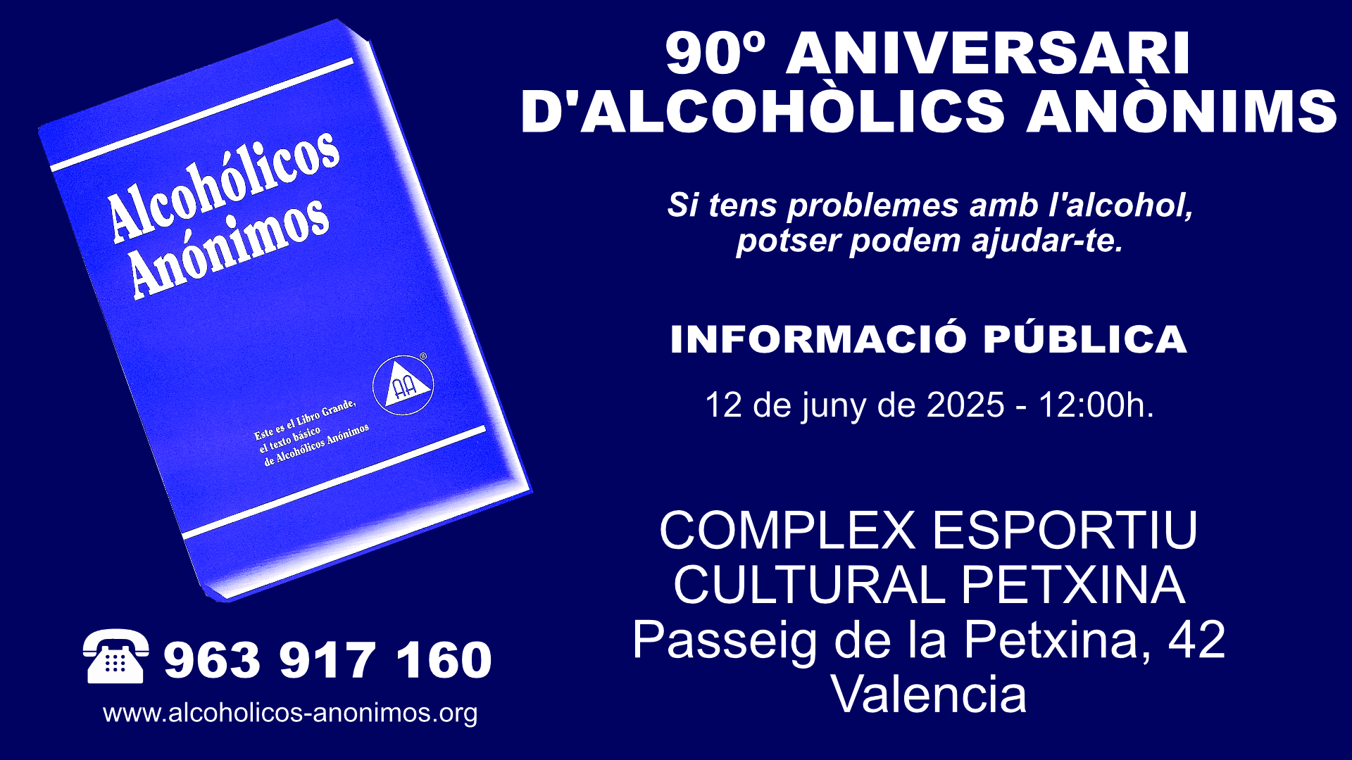 cartel del evento