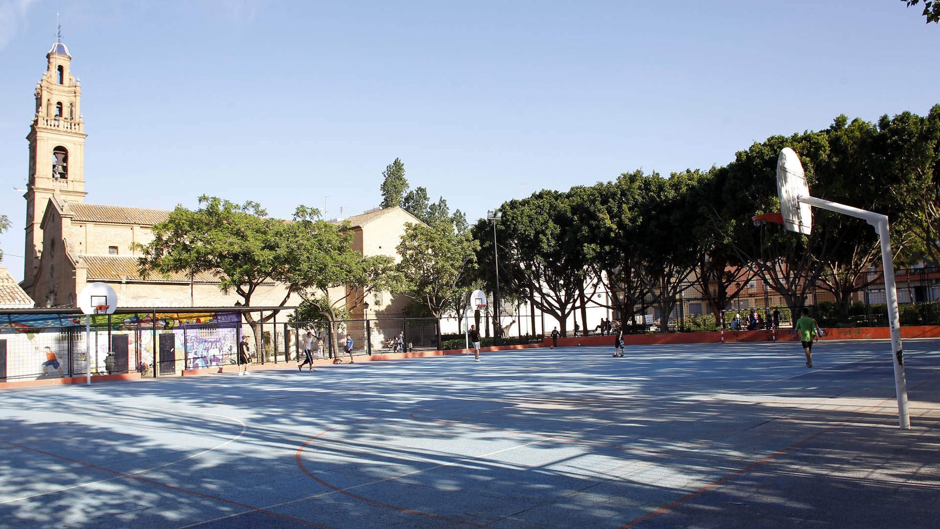 Una de las instalaciones deportivas municipales