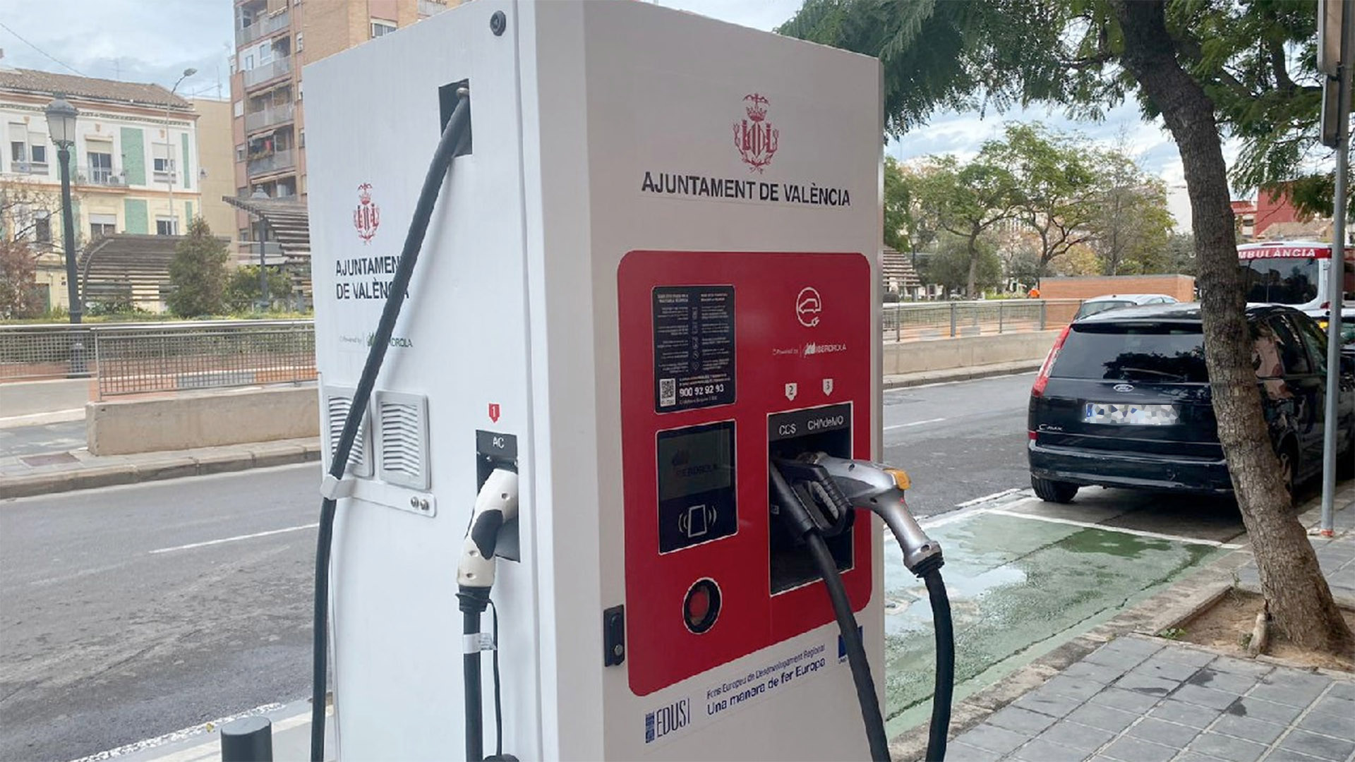 Puntos de carga eléctricos València