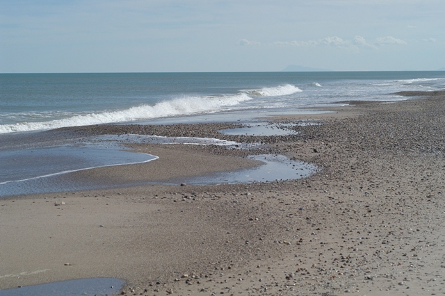Una de las playas del Parque