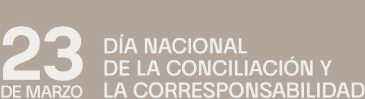 23 de mayo dia nacional de la conciliación y la corresponsabilidad