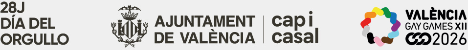Iconos de Ajuntament de València, València sostenible, y Valencia Capital Verde Europea.