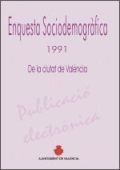 Enquesta sociodemogràfica 1991 de la ciutat de València