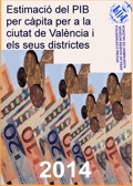 Estimació del PIB per càpita per a la ciutat de València i els seus districtes