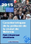 Característiques de la població de la ciutat de València. Padró Municipal d'habitants 2015